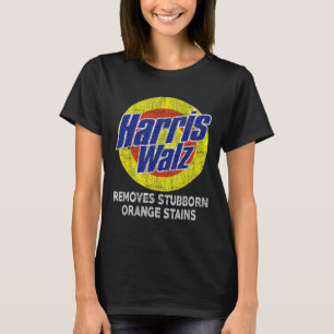 Camiseta Harris Waltz remove manchas de laranja bornais