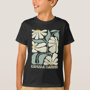 Camiseta Harris Waltz Vote Kamala Flor 2024 1