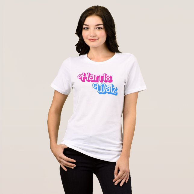 Camiseta Harris Walz (Frente Completa)