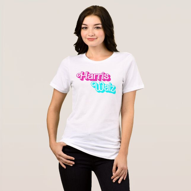 Camiseta Harris Walz (Frente Completa)