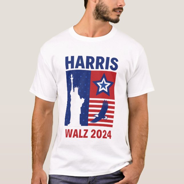 Camiseta Harris Walz 2024 (Frente)