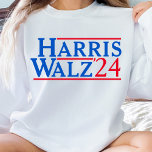 Camiseta Harris Walz 2024<br><div class="desc">Esta camiseta retrô é perfeita para mostrar seu apoio!</div>