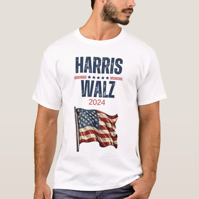 Camiseta Harris Walz 2024 (Frente)
