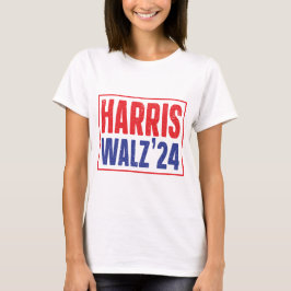 Camiseta Harris Walz 2024 - Campanha Negrito