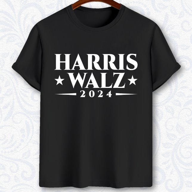 Camiseta Harris Walz 2024 democrata eleitoral (Criador carregado)