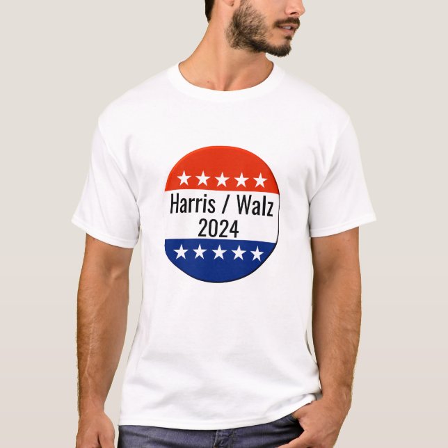 Camiseta Harris Walz 2024 Eleição (Frente)