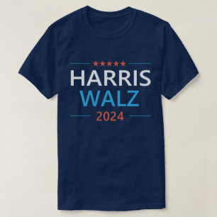 Camiseta Harris Walz 2024 para Presidente