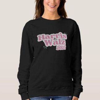 Camiseta Harris Walz 2024 Sweatshirt feminina