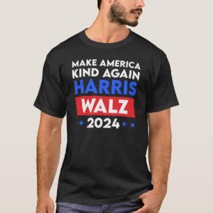 Camiseta Harris Walz 2024 Torna A América Mais Forte Novame
