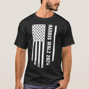 Camiseta Harris Walz 2024 US Flag