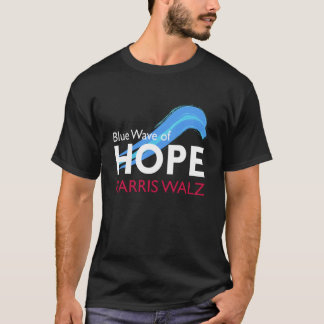 Camiseta Harris Walz Blue Wave of Hope