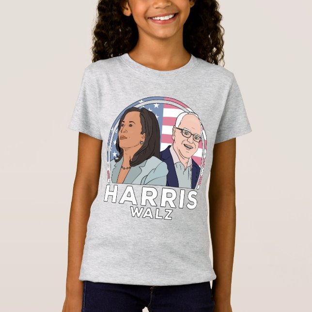 Camiseta Harris Walz Election (Frente)