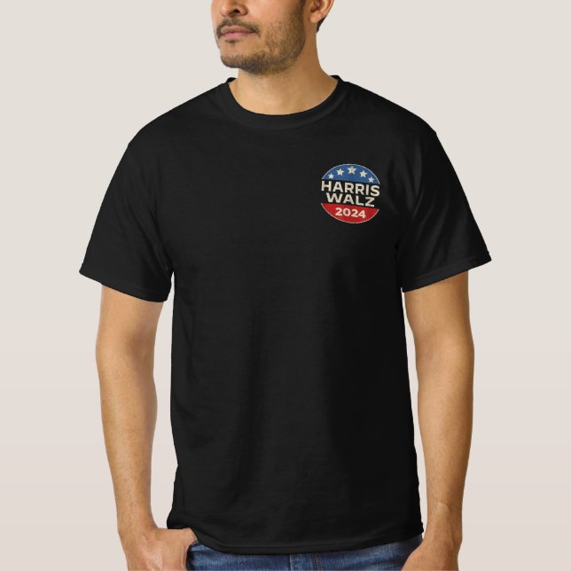 Camiseta Harris Walz Eleição 2024 (Frente)