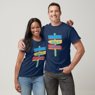 Camiseta Harris Walz Freedom Beach Sign