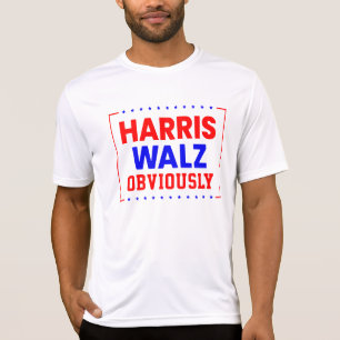 Camiseta Harris Walz Obviamente Kamala Harris para Presiden
