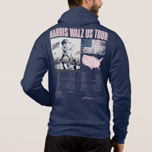 Camiseta Harris Walz US Tour Kamala ganha posse