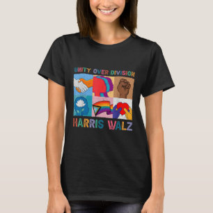 Camiseta Harris Wheimer 2024 Unity Over Division Kamala Har