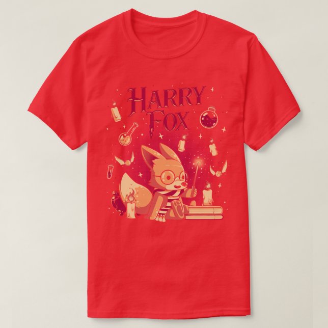 Camiseta Harry Fox (Frente do Design)