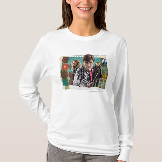 Camiseta Harry, Hermione e Ron 1 (Frente)
