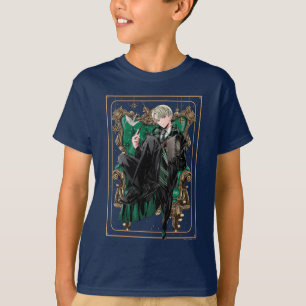 Camiseta HARRY POTTER™   Anime Draco Malfoy Sentado