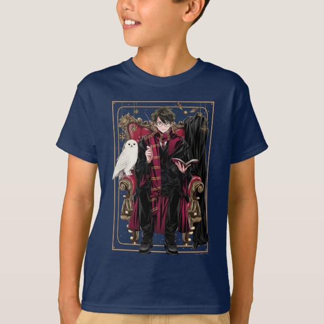 Camiseta HARRY POTTER™ | Anime HARRY POTTER™ Sentado (Frente)
