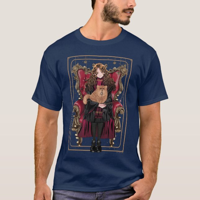 Camiseta HARRY POTTER™ | Anime Hermione Granger Sentado (Frente)