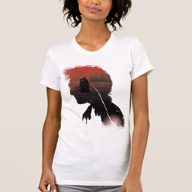 Camiseta Harry Potter| Assistente Harry & Voldemort Duel (Frente)