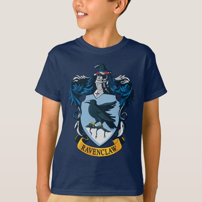 Camiseta Harry Potter  | Brasão da Coruja Gótica (Frente)