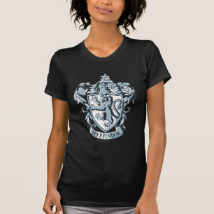 Camiseta Harry Potter   Brasão da Grifinória Azul