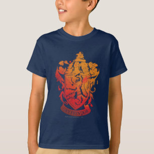 Camiseta Harry Potter   Brasão de Gryffindor - Salpicado