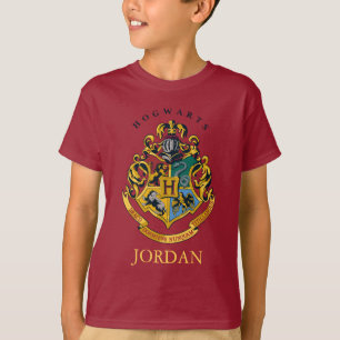 Camiseta Harry Potter   Brasão de Hogwarts - Colorido