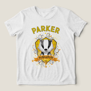 Camiseta Harry Potter Brasão Encantador HUFFLEPUFF™