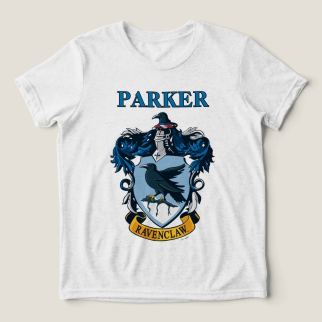 Camiseta Harry Potter  | Brasão Gótico da Corvinal (Design frontal)