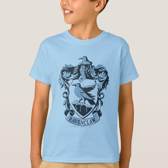 Camiseta Harry Potter | Brasão moderno da Corvinal (Frente)