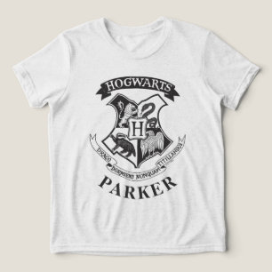 Camiseta Harry Potter   Brasão Retro de Hogwarts