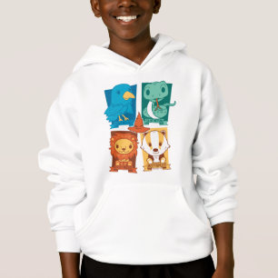CAMISETA HARRY POTTER™   CASAS DA ESCOLA DE HOGWARTS™ CARTO