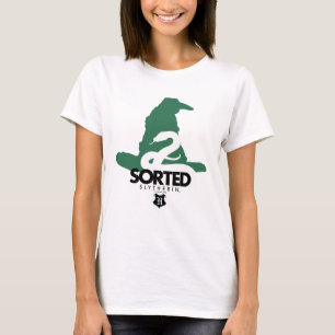 Camiseta Harry Potter classificado na casa de SLYTHERIN