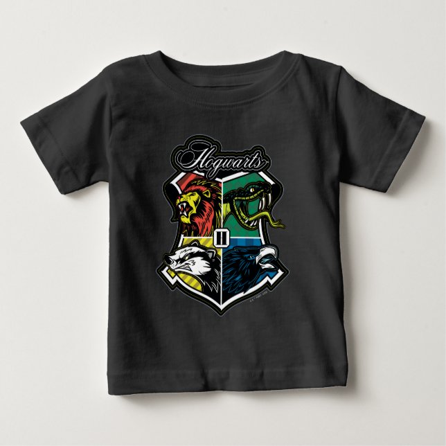 Camiseta HARRY POTTER™ | Crachá atlético HOGWARTS™ (Frente)