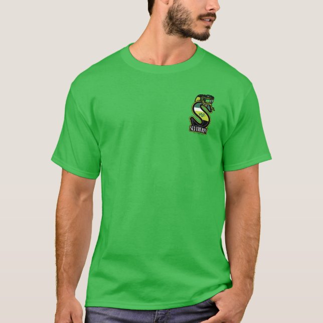 Camiseta HARRY POTTER™ | Crachá atlético SLYTHERIN™ (Frente)