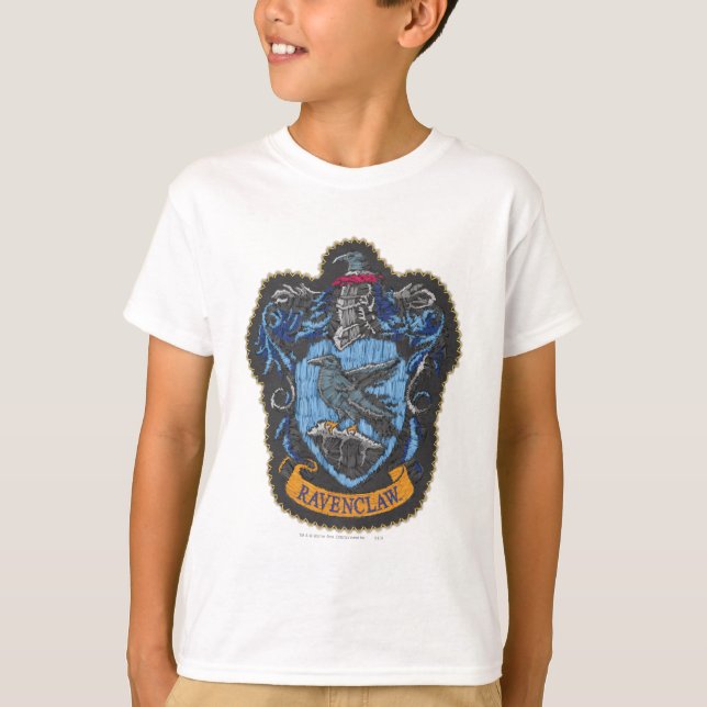 Camiseta Harry Potter | Crest Clássico De Ravenclaw (Frente)