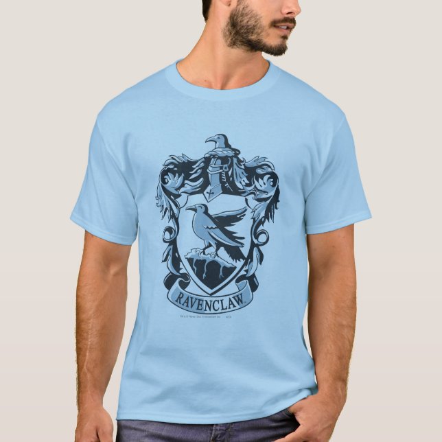 Camiseta Harry Potter | Crest Ravenclaw Moderno (Frente)