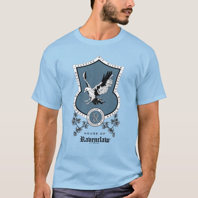 Camiseta HARRY POTTER™ | Desenho Delicado RAVENCLAW™ Crest (Frente)