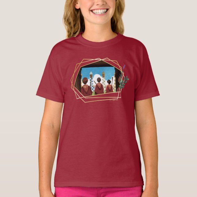 Camiseta HARRY POTTER™ e a equipe GRYFFINDOR™ QUIDDITCH™ (Frente)