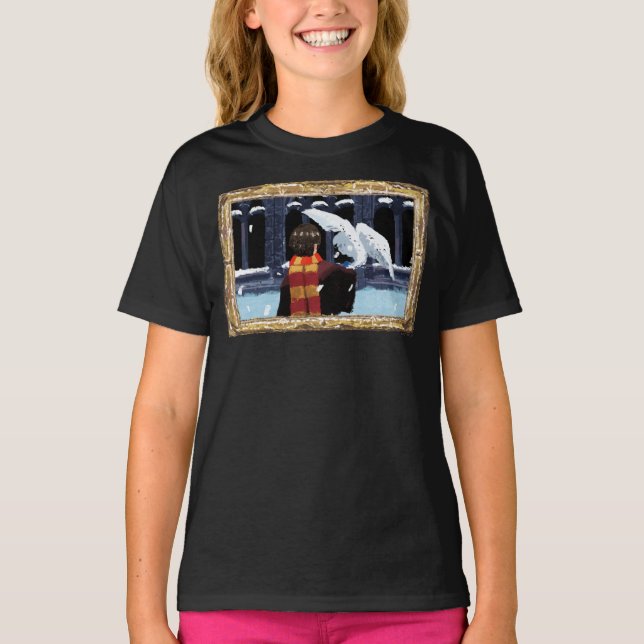 Camiseta HARRY POTTER™ e Hedwig na neve (Frente)