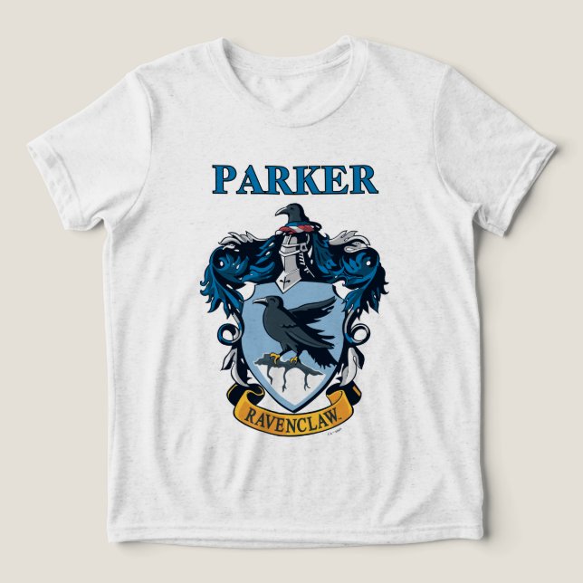 Camiseta Harry Potter  | Gothic Ravenclaw Crest (Design frontal)