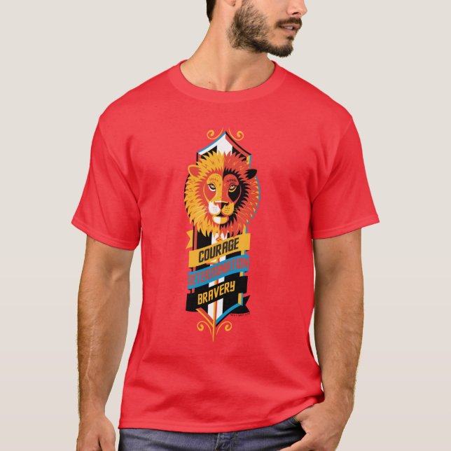 Camiseta Harry Potter | GRYFFINDOR™ Portas Sinal (Frente)