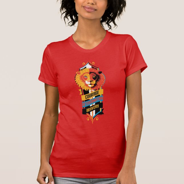Camiseta Harry Potter | GRYFFINDOR™ Portas Sinal (Frente)