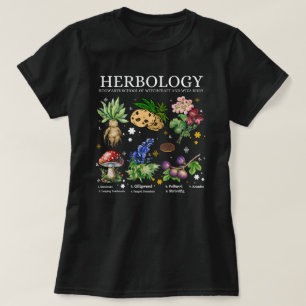 Camiseta Harry Potter Herbology Vegeta Curto