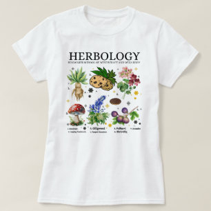 Camiseta Harry Potter Herbology Vegeta Curto