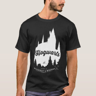 Camiseta Harry Potter   HOGWARTS™ Castle Typografia